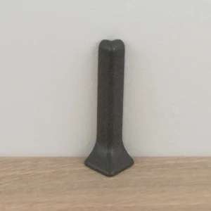 Buitenhoek gezandstraald donkergrijs(bij 5506) - Aluminium bewerkt - 10 x 60 mm Flitsaanbieding